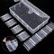 3 Pack 15 Grids Large Plastic Storage Box Organizer Box,15 Compartments with Dividers for Tackle Box,Beads,Washi Tape,Ribbon, Crafts, Art Supply 10.9X6.5X2.2inch